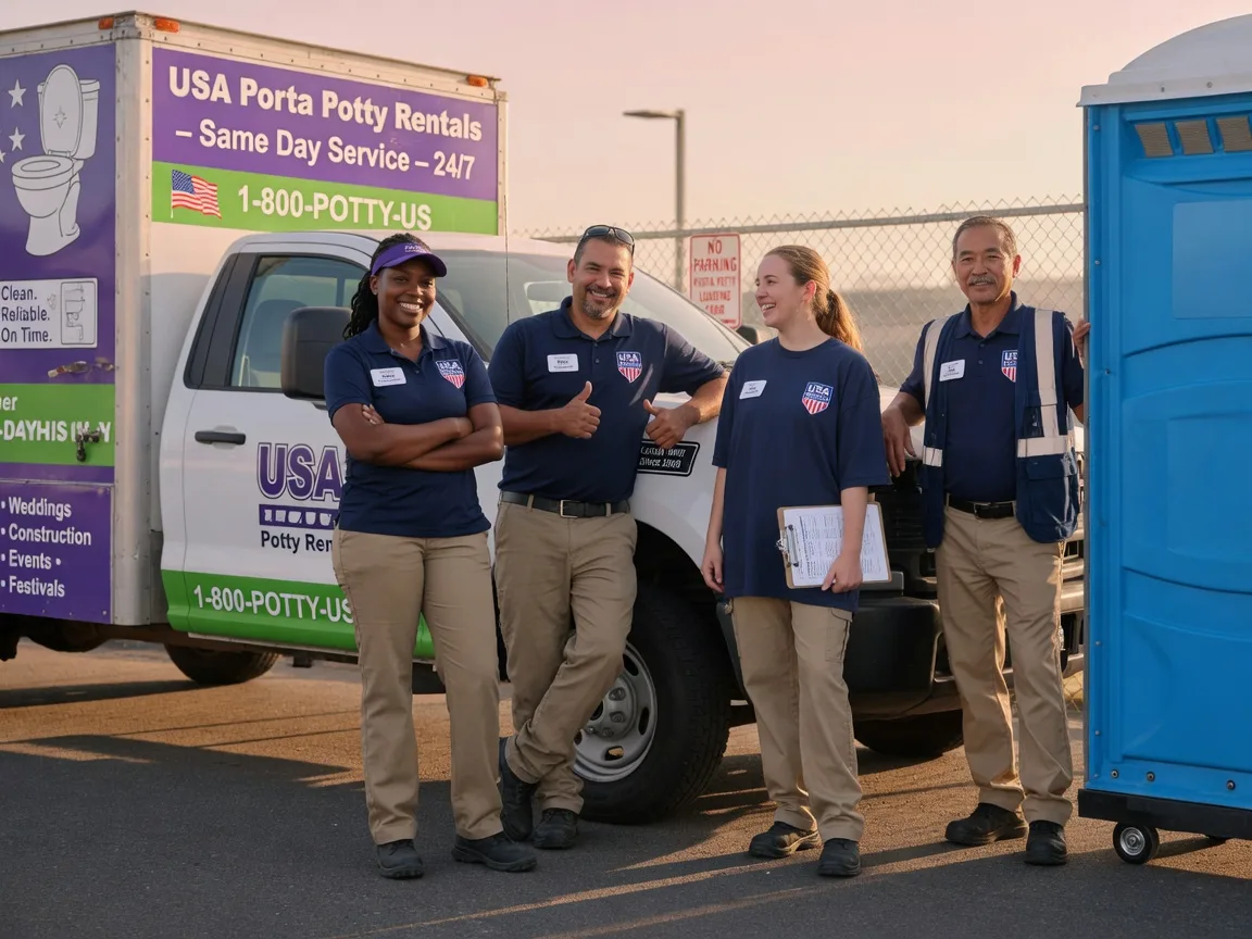 Porta Potty Rental company in Conneaut Lake, PA
